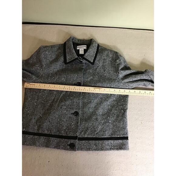 Pendleton Women  Vintage Tweed Blazer Sz 12 Run small 8/10 - Picture 8 of 10